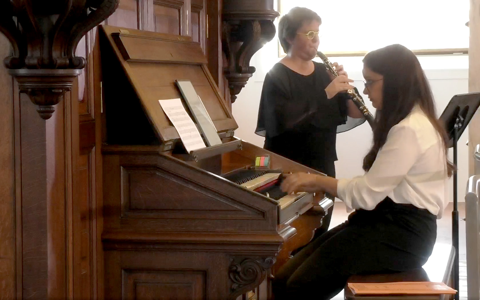 Concerto de órgão e oboé: Alice Rocha e Erika Maschke